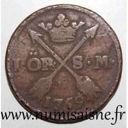 SWEDEN - KM 460 - 1 ORE 1769 - Adolf Fredrik