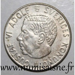 SUÈDE - KM 826 - 1 KRONA 1966