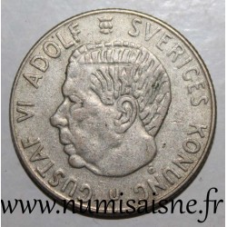 SUÈDE - KM 826 - 1 KRONA 1963