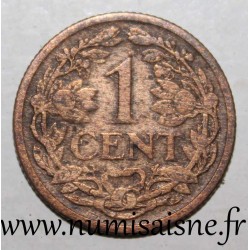 PAYS BAS - KM 152 - 1 CENT 1916 - WILHELMINA