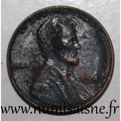 VEREINIGTE STAATEN - KM 132 - 1 CENT 1941 - Lincoln - Wheat Penny