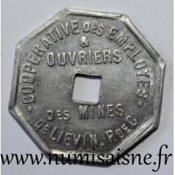 FRANCE - County 62 - LIEVIN - BAKERY - 1922 - MINING COOPERATIVE - MEDAL STRIKE