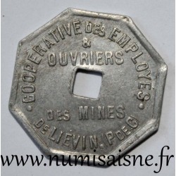 FRANCE - 62 - LIEVIN - BOULANGERIE - 1922 - COOPÉRATIVE DES MINES - FRAPPE MÉDAILLE