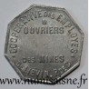 FRANCE - 62 - LIEVIN - BOULANGERIE - 1922 - COOPÉRATIVE DES MINES - FRAPPE MONNAIE