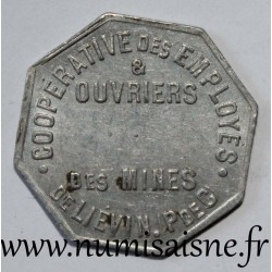 FRANCE - 62 - LIEVIN - BOULANGERIE - 1922 - COOPÉRATIVE DES MINES - FRAPPE MONNAIE