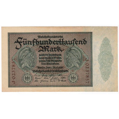 DEUTSCHLAND - PICK 88 b - 500 000 MARK - 01/05/1923