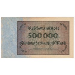 DEUTSCHLAND - PICK 88 b - 500 000 MARK - 01/05/1923