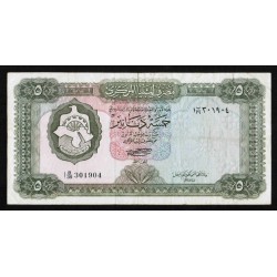 LIBYA - PICK 36b - 5 POUNDS - UNDATED (1972)