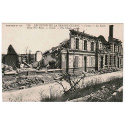 51170 - FISMES - LES RUINES DE LA GRANDE GUERRE - LES ÉCOLES