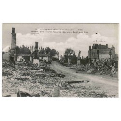 51340 - HUIRON - GUERRE 1914 - BATAILLE DE LA MARNE (6 AU 12 SEPTEMBRE 1914) - LA GRANDE RUE
