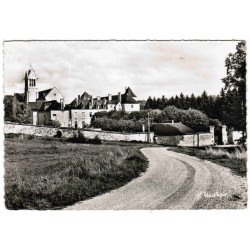 51170 - ARCIS-LE-PONSART - ABBAYE NOTRE DAME D'IGNY - LA ROUTE ET L'ENTRÉE DU MONASTERE