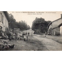 51800 - LA HARAZÉE - ROUTE DE VARENNES - AVANT LA GUERRE 1914-1916