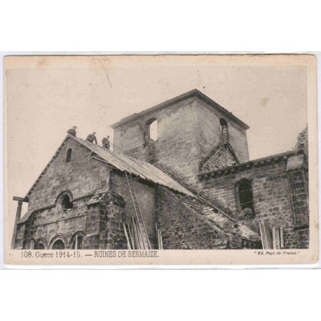 51250 - SERMAIZE - GUERRE 1914-15 - RUINES