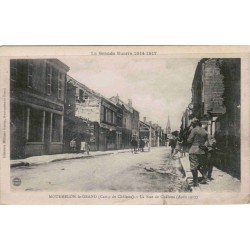 County 51400 - MOURMELON-LE-GRAND - CAMP DE CHALONS - STREET OF CHÂLONS - AUGUST 1917