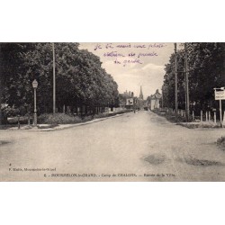 51400 - MOURMELON-LE-GRAND - CAMP DE CHALONS - ENTRÉE DE LA VILLE