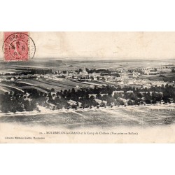 51400 - MOURMELON-LE-GRAND - CAMP DE CHALONS (VUE PRISE EN BALLON)