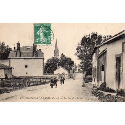 51400 - MOURMELON-LE-GRAND - LA RUE DE L'ÉGLISE