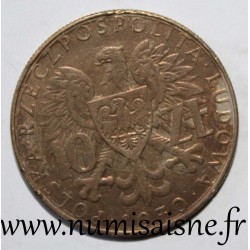 POLAND - Y 62 - 10 ZLOTYCH 1970 MW - 25 years since the annexation of the western provinces