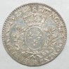 FRANCE - Gad 354 - 1/5 ECU WITH DRESSED BUST - 1788 H - La Rochelle - LOUIS XVI