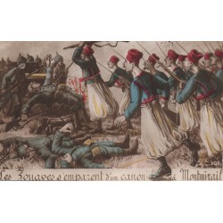 51210 - MONTMIRAIL - LES ZOUAVES S'EMPARENT D'UN CANON