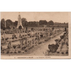 51400 - MOURMELON-LE-GRAND - CIMETIERE MILITAIRE