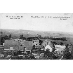 Komitat 51103 - VILLERS-AUX-BOIS - DER ERSTE WELTKRIEG 1914-15 - NACH DER BOMBARDIERUNG