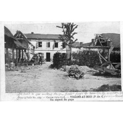 Komitat 51103 - VILLERS-AUX-BOIS - DER ERSTE WELTKRIEG 1914-15 - EIN ASPEKT DES LANDES