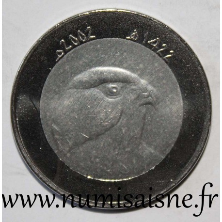 ALGERIE - KM 124 - 10 DINARS 2002 - FAUCON