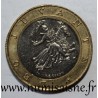 MONACO - KM 163 - 10 FRANCS 1992 - GRIMALDI SIEGEL