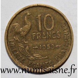 FRANKREICH - KM 915.1 - 10 FRANCS 1953 - TYP GUIRAUD
