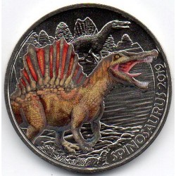 AUSTRIA - 3 EURO 2019 - SERIE DINO-THALER - N° 1 - SPINAUSORUS