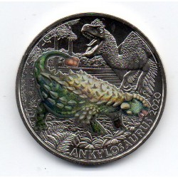 AUTRICHE - 3 EURO 2020 - SERIE DINO-THALER - N° 4 - ANKYLOSAURUS