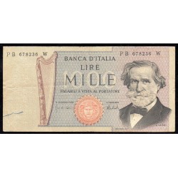 ITALIEN - PICK 101 c - 1 000 LIRE - 15/02/1973