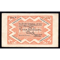 GERMANY - NOTGELD - KETTWIG-Stadt - 1 MILLION MARK - 15/08/1923 - 01/02/1924 - SERIE D