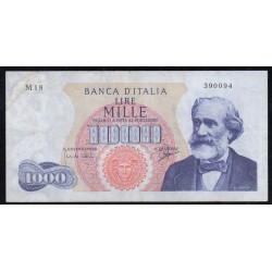 ITALIEN - PICK 96 b - 1 000 LIRE - 05/07/1963