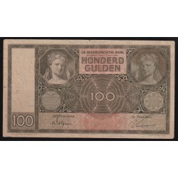 NETHERLANDS - PICK 51 a - 100 GULDEN - 04/03/1931