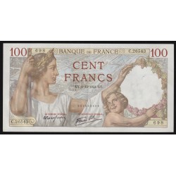 FAY 26/62 - 100 FRANCS SULLY - 04/12/1941 - PICK 94