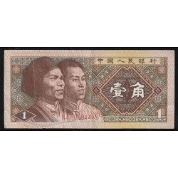 CHINA - PICK 881 b - 1 JIAO 1980