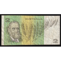 AUSTRALIA - PICK 43 d - 2 DOLLARS (1985)