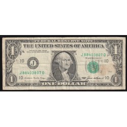 ETATS-UNIS - PICK 474 - 1 DOLLAR 1985 'G'