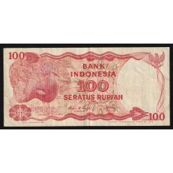 INDONESIA - PICK 122 b - 100 RUPIAH - 1984