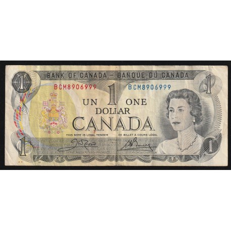 CANADA - PICK 85 c - 1 DOLLAR 1973