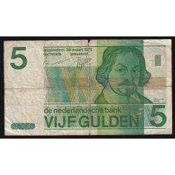 NIEDERLANDE - PICK 95 a - 5 GULDEN - 28/03/1973