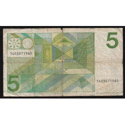 NETHERLANDS - PICK 95 a - 5 GULDEN - 28/03/1973