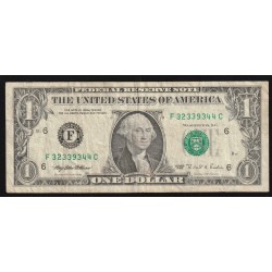 VEREINIGTE STAATEN VON AMERIKA - PICK 496 a - 1 DOLLAR 1995 - SERIE F