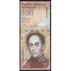 VENEZUELA - PICK 93 i - 100 BOLIVARES - 23/06/2015 - BIRDS