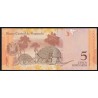 VENEZUELA - PICK 89 b - 5 BOLIVARES - 24/05/2007 - ARMADILLOS GEANTS