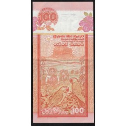 SRI LANKA - PICK 111 a - 100 RUPEES - 15/11/1995