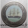 ILES COOK - KM 746 - 1 DOLLAR 2003 - Bateau historique - Espusi