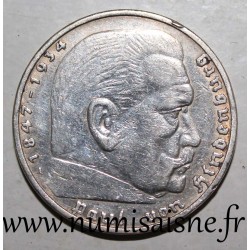 GERMANY - KM 86 - 5 MARK 1936 A - Berlin - Paul von Hindenburg